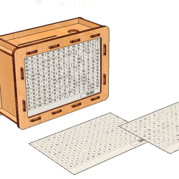 Intra απο ξύλο plywood 3mm-4mm πάχος – Ταμιευτήριο με εναλλάξιμους στόχους Δίασταση  20x20 cm INTRAFABR-114073127 - Image 1