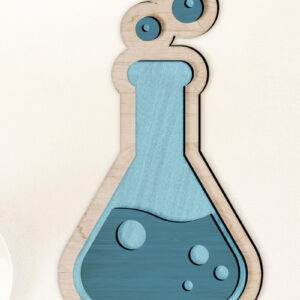 Intra απο ξύλο plywood 3mm-4mm πάχος – Σχολικό διακοσμητικό πρότυπο κοπής με λέιζερ Δίασταση  40x30 cm INTRAFABR-97614931