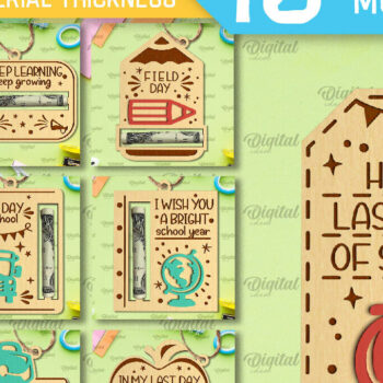 Intra απο ξύλο plywood 3mm-4mm πάχος – Πακέτο κοπής με λέιζερ για σχολικές κάρτες Δίασταση  20x20 cm INTRAFABR-96055225 - Image 1