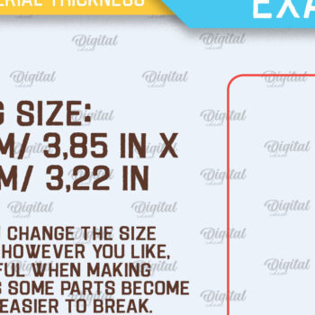 Intra απο ξύλο plywood 3mm-4mm πάχος – Πακέτο κοπής με λέιζερ για σχολικές κάρτες Δίασταση  20x20 cm INTRAFABR-96055225 - Image 2