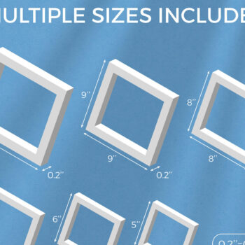 Intra απο ξύλο plywood 3mm-4mm πάχος – Πρότυπο κοπής χαρτιού πολλαπλών στρώσεων School Δίασταση 20x20 cm INTRAFABR-80465657 - Image 7