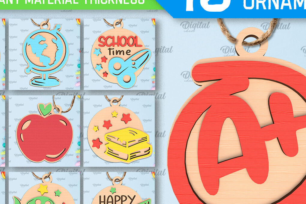 Intra απο ξύλο plywood 3mm-4mm πάχος – Δέσμη κοπής με λέιζερ σχολικά στολίδια Δίασταση  20x20 cm INTRAFABR-96803232