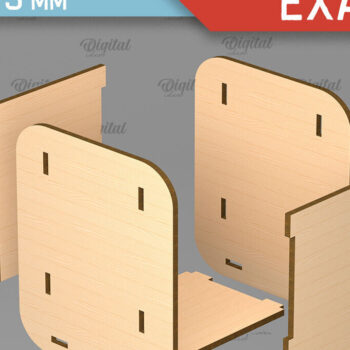 Intra απο ξύλο plywood 3mm-4mm πάχος – Σχολική Μολυβοθήκη κοπής με λέιζερ Δίασταση 20x20 cm INTRAFABR-103363629 - Image 3