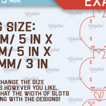 Intra απο ξύλο plywood 3mm-4mm πάχος – Σχολική Μολυβοθήκη  κοπής με λέιζερ Δίασταση  20x20 cm INTRAFABR-103362708 - Image 2