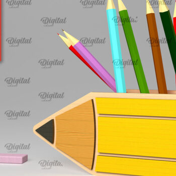 Intra απο ξύλο plywood 3mm-4mm πάχος – Δέσμη κοπής με λέιζερ Σχολικές Μολυβοθήκες Δίασταση 20x20 cm INTRAFABR-103365469 - Image 11