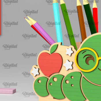 Intra απο ξύλο plywood 3mm-4mm πάχος – Δέσμη κοπής με λέιζερ Σχολικές Μολυβοθήκες Δίασταση 20x20 cm INTRAFABR-103365469 - Image 12