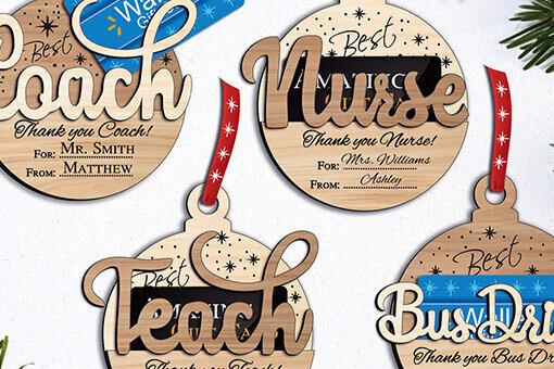 Intra απο ξύλο plywood 3mm-4mm πάχος – Κάρτα προπονητή οδηγού σχολικού προσωπικού νοσοκόμα Δίασταση  20x20 cm INTRAFABR-103451501