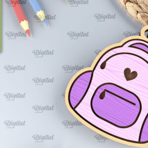 Intra απο ξύλο plywood 3mm-4mm πάχος – Σχολική Ξύλινη Μπρελόκ Κοπή Laser Δίασταση  5x5 cm INTRAFABR-96205433