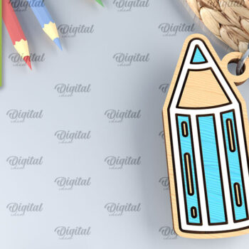 Intra απο ξύλο plywood 3mm-4mm πάχος – Σχολικά Ξύλινα Μπρελόκ Πακέτο κοπής με λέιζερ Δίασταση  5x5 cm INTRAFABR-96208077 - Image 8