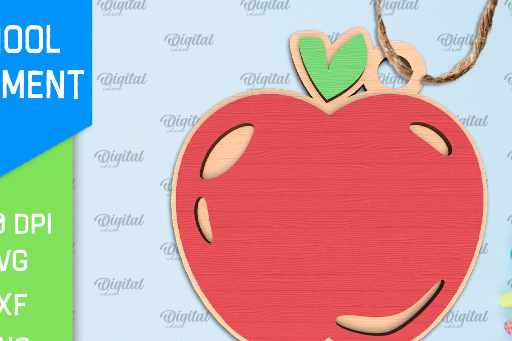 Intra απο ξύλο plywood 3mm-4mm πάχος – Σχολικό Ξύλινο Στολίδι Δίασταση  20x20 cm INTRAFABR-96739886