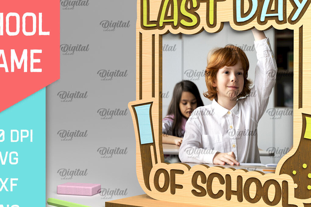 Intra απο ξύλο plywood 3mm-4mm πάχος – Σχολική ξύλινη κορνίζα φωτογραφιών Δίασταση  20x20 cm INTRAFABR-95644719