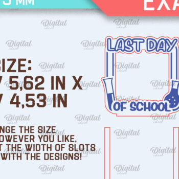 Intra απο ξύλο plywood 3mm-4mm πάχος – Σχολική ξύλινη κορνίζα φωτογραφιών Δίασταση  20x20 cm INTRAFABR-95644719 - Image 2