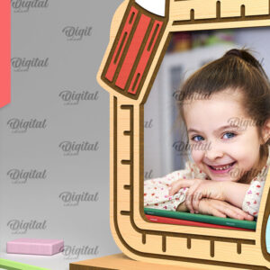 Intra απο ξύλο plywood 3mm-4mm πάχος – Σχολική ξύλινη κορνίζα φωτογραφιών Δίασταση  20x20 cm INTRAFABR-95644741