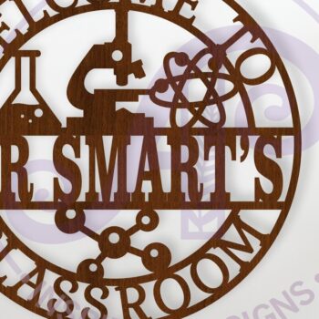 Intra απο ξύλο plywood 3mm-4mm πάχος – Δάσκαλος Φυσικών Επιστημών Όνομα Τάξης Σήμα Δίασταση  20x20 cm INTRAFABR-116362948 - Image 1