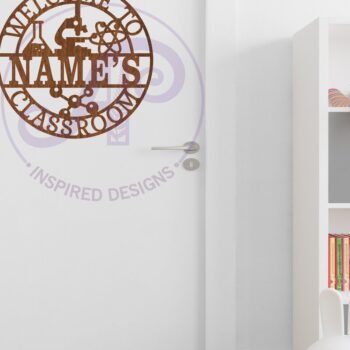 Intra απο ξύλο plywood 3mm-4mm πάχος – Δάσκαλος Φυσικών Επιστημών Όνομα Τάξης Σήμα Δίασταση  20x20 cm INTRAFABR-116362948 - Image 3