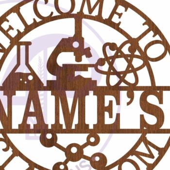 Intra απο ξύλο plywood 3mm-4mm πάχος – Δάσκαλος Φυσικών Επιστημών Όνομα Τάξης Σήμα Δίασταση  20x20 cm INTRAFABR-116362948 - Image 4