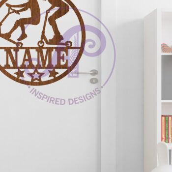 Intra απο ξύλο plywood 3mm-4mm πάχος – Σήμα ονόματος Laser με θέμα το σκούτερ Δίασταση 20x20 cm INTRAFABR-104518221 - Image 3