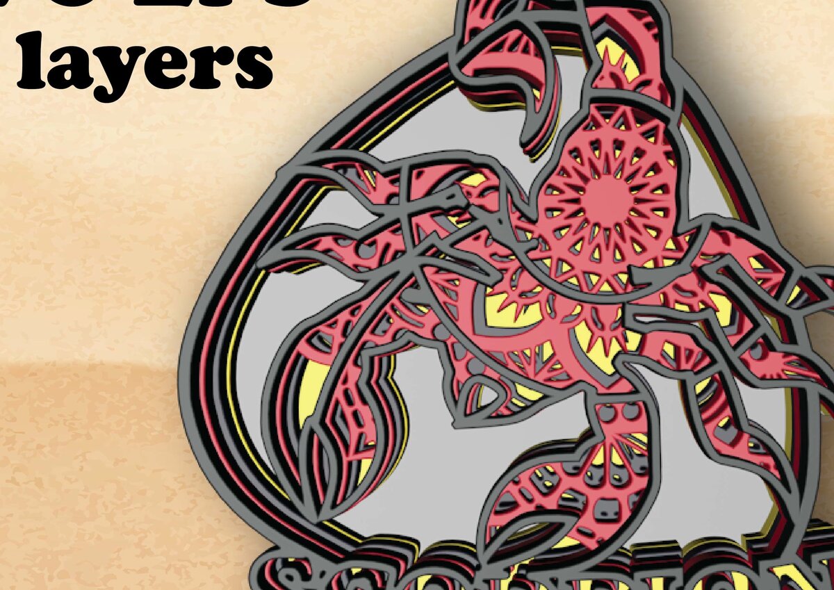 Intra απο ξύλο plywood 3mm-4mm πάχος – Scorpion , 5 στρώματα Δίασταση  20x20 cm INTRAFABR-30513764