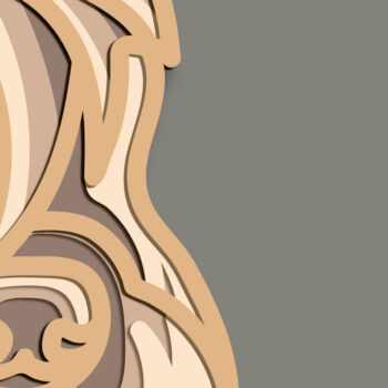 Intra απο ξύλο plywood 3mm-4mm πάχος – Σκωτσέζικο τεριέ Πολυστρωματικό Δίασταση  20x20 cm INTRAFABR-64136989 - Image 5