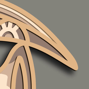 Intra απο ξύλο plywood 3mm-4mm πάχος – Σκωτσέζικο τεριέ Πολυστρωματικό Δίασταση  20x20 cm INTRAFABR-64136989 - Image 8