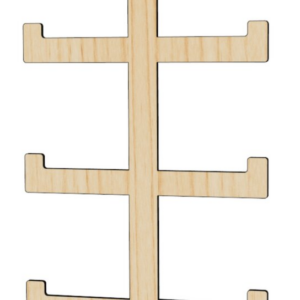 Intra απο ξύλο plywood 3mm-4mm πάχος – Αρχείο κοπής με λέιζερ Scrunchie Wall Hanger Δίασταση  20x20 cm INTRAFABR-116627416