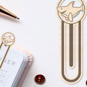 Intra απο ξύλο plywood 3mm-4mm πάχος – Θαλασσινό ζώο σελιδοδείκτης Χαρτοκόψιμο με λέιζερ Δίασταση  20x20 cm INTRAFABR-96563808 - Image 1