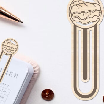 Intra απο ξύλο plywood 3mm-4mm πάχος – Θαλασσινό ζώο σελιδοδείκτης Χαρτοκόψιμο με λέιζερ Δίασταση  20x20 cm INTRAFABR-96563860 - Image 1