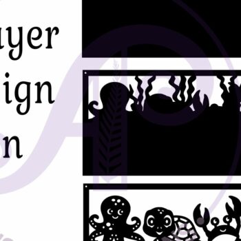 Intra απο ξύλο plywood 3mm-4mm πάχος – Πινακίδα ονόματος σκηνής θαλάσσιου ζώου 3 Layer Δίασταση  20x20 cm INTRAFABR-96776404 - Image 3