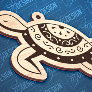 Intra απο ξύλο plywood 3mm-4mm πάχος – Στολίδια με θαλάσσια ζώα | Ωκεανός Δίασταση  20x20 cm INTRAFABR-93698901