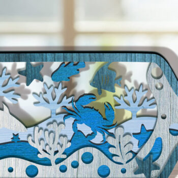 Intra απο ξύλο plywood 3mm-4mm πάχος – ΠακέτοBottle Sea Δίασταση  20x20 cm INTRAFABR-111847666 - Image 11