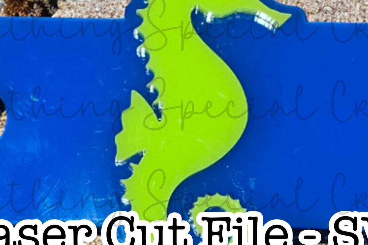 Intra απο ξύλο plywood 3mm-4mm πάχος – Κάλυμμα καπακιού ποτηριού Sea Horse Δίασταση  20x20 cm INTRAFABR-90757698