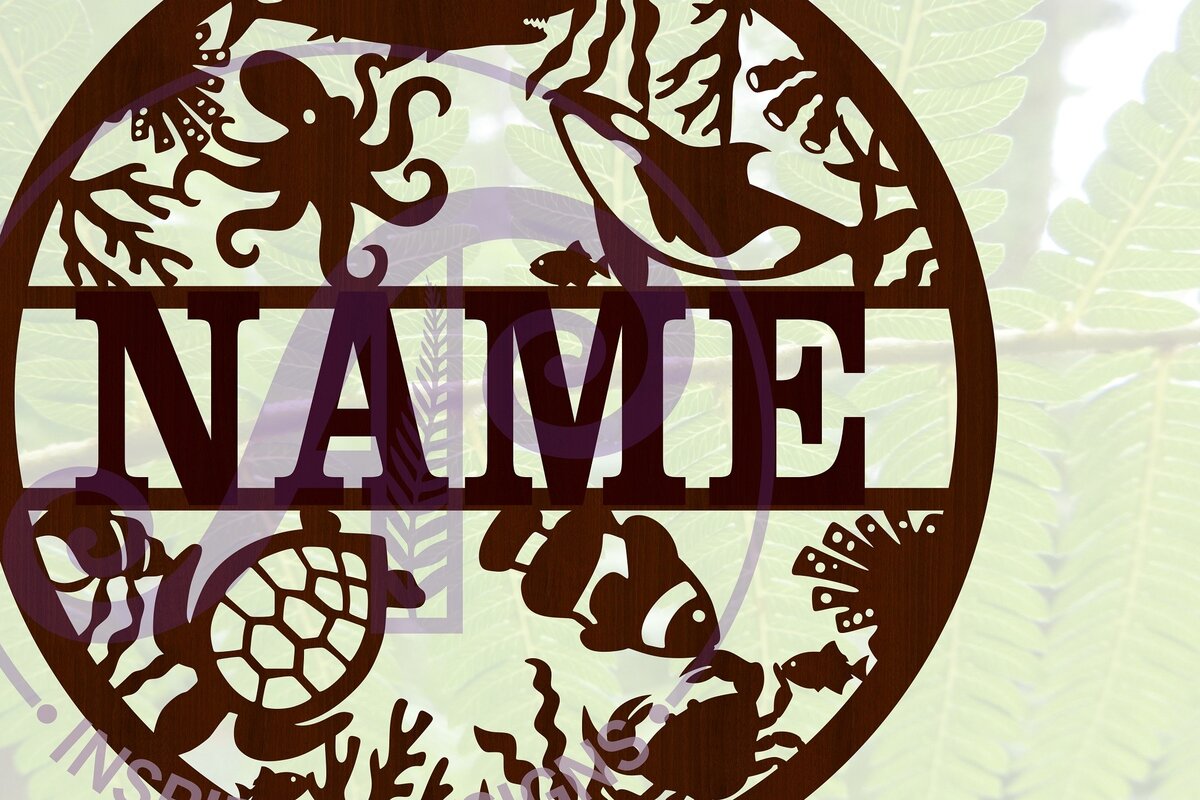 Intra απο ξύλο plywood 3mm-4mm πάχος – SVG Name Sign File Cut Δίασταση  40x30 cm INTRAFABR-67419224