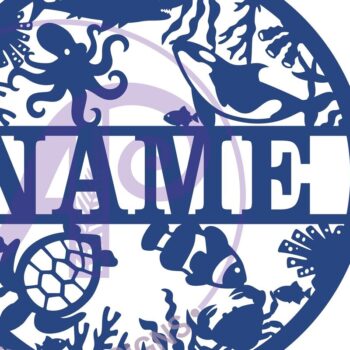 Intra απο ξύλο plywood 3mm-4mm πάχος – SVG Name Sign File Cut Δίασταση  40x30 cm INTRAFABR-67419224 - Image 2