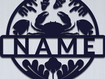 Intra απο ξύλο plywood 3mm-4mm πάχος – Sea Life Διακόσμηση Δωματίου Όνομα Πινακίδα Δίασταση  20x20 cm INTRAFABR-72632088 - Image 1