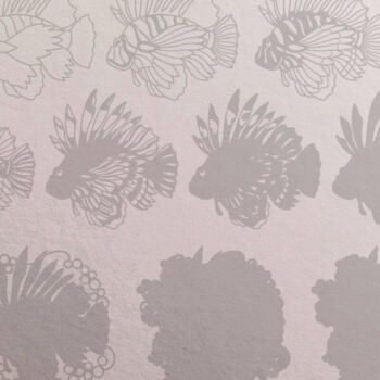 Intra απο ξύλο plywood 3mm-4mm πάχος – Sea Lionfish 3D Layered Δίασταση  20x20 cm INTRAFABR-63303111 - Image 2