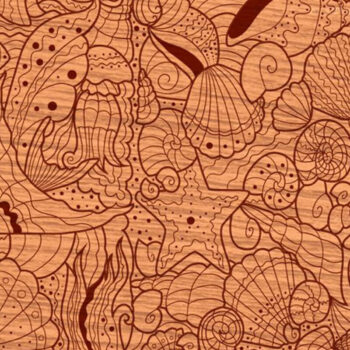 Intra απο ξύλο plywood 3mm-4mm πάχος – Πρότυπο κοπής ζωγραφικής SEA PUZZLE για παιδιά Δίασταση  20x20 cm INTRAFABR-25158575 - Image 9