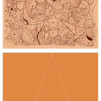 Intra απο ξύλο plywood 3mm-4mm πάχος – Πρότυπο κοπής ζωγραφικής SEA PUZZLE για παιδιά Δίασταση  20x20 cm INTRAFABR-25158575 - Image 10