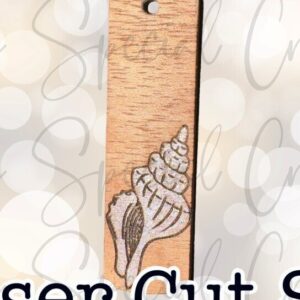 Intra απο ξύλο plywood 3mm-4mm πάχος – Sea Shell Bar Σκουλαρίκια Δίασταση  5x5 cm INTRAFABR-93908058