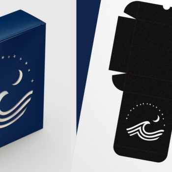 Intra απο ξύλο plywood 3mm-4mm πάχος – Μπομπονιέρα Sea Wave και Moon Thin Square Δίασταση  20x20 cm INTRAFABR-123104924 - Image 3