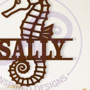 Intra απο ξύλο plywood 3mm-4mm πάχος – Αρχείο κοπής με λέιζερ Sin Name Seahorse Δίασταση  20x20 cm INTRAFABR-112346769