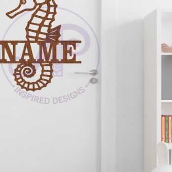 Intra απο ξύλο plywood 3mm-4mm πάχος – Αρχείο κοπής με λέιζερ Sin Name Seahorse Δίασταση  20x20 cm INTRAFABR-112346769 - Image 4