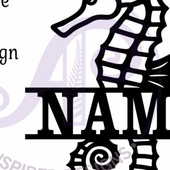 Intra απο ξύλο plywood 3mm-4mm πάχος – Αρχείο κοπής με λέιζερ Sin Name Seahorse Δίασταση  20x20 cm INTRAFABR-112346769 - Image 5