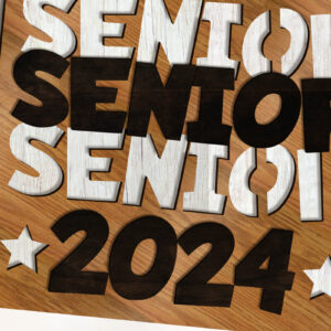 Intra απο ξύλο plywood 3mm-4mm πάχος – Πρότυπο τετράγωνης κοπής λέιζερ Senior 2024 Δίασταση  20x20 cm INTRAFABR-93726353