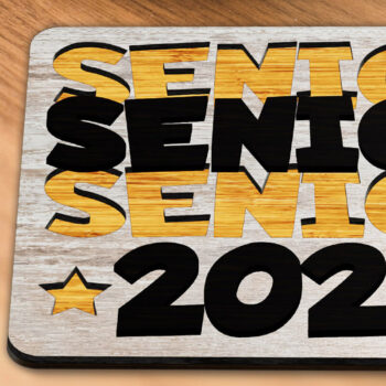 Intra απο ξύλο plywood 3mm-4mm πάχος – Πρότυπο τετράγωνης κοπής λέιζερ Senior 2024 Δίασταση  20x20 cm INTRAFABR-93726353 - Image 3