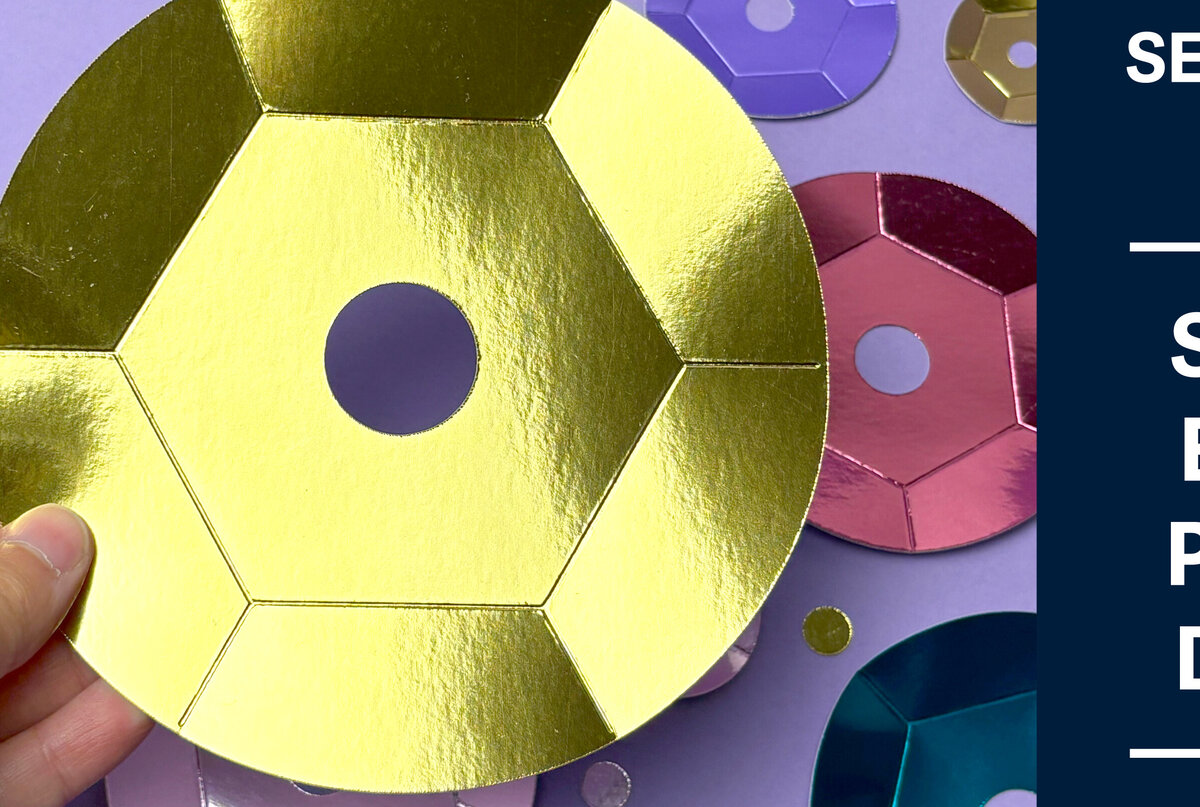 Intra απο ξύλο plywood 3mm-4mm πάχος – Sequin Δίασταση  20x20 cm INTRAFABR-110057468