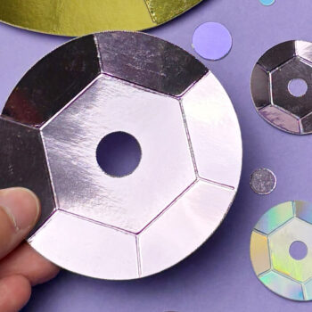 Intra απο ξύλο plywood 3mm-4mm πάχος – Sequin Δίασταση  20x20 cm INTRAFABR-110057468 - Image 3