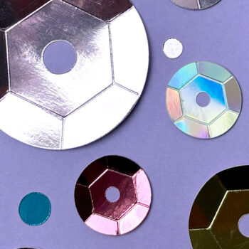 Intra απο ξύλο plywood 3mm-4mm πάχος – Sequin Δίασταση  20x20 cm INTRAFABR-110057468 - Image 4