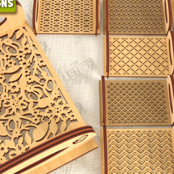 Intra απο ξύλο plywood 3mm-4mm πάχος – Δίσκος σερβιρίσματος|Δίσκος ορεκτικών για σνακ Δίασταση  20x20 cm INTRAFABR-119306922 - Image 1