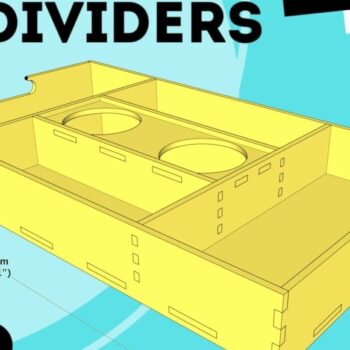 Intra απο ξύλο plywood 3mm-4mm πάχος – Δίσκος σερβιρίσματος με διαχωριστικά, Δίασταση  20x20 cm INTRAFABR-84071233 - Image 4