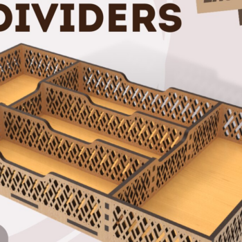 Intra απο ξύλο plywood 3mm-4mm πάχος – Δίσκοι σερβιρίσματος με διαχωριστικά, Δίασταση  20x20 cm INTRAFABR-83194254 - Image 1